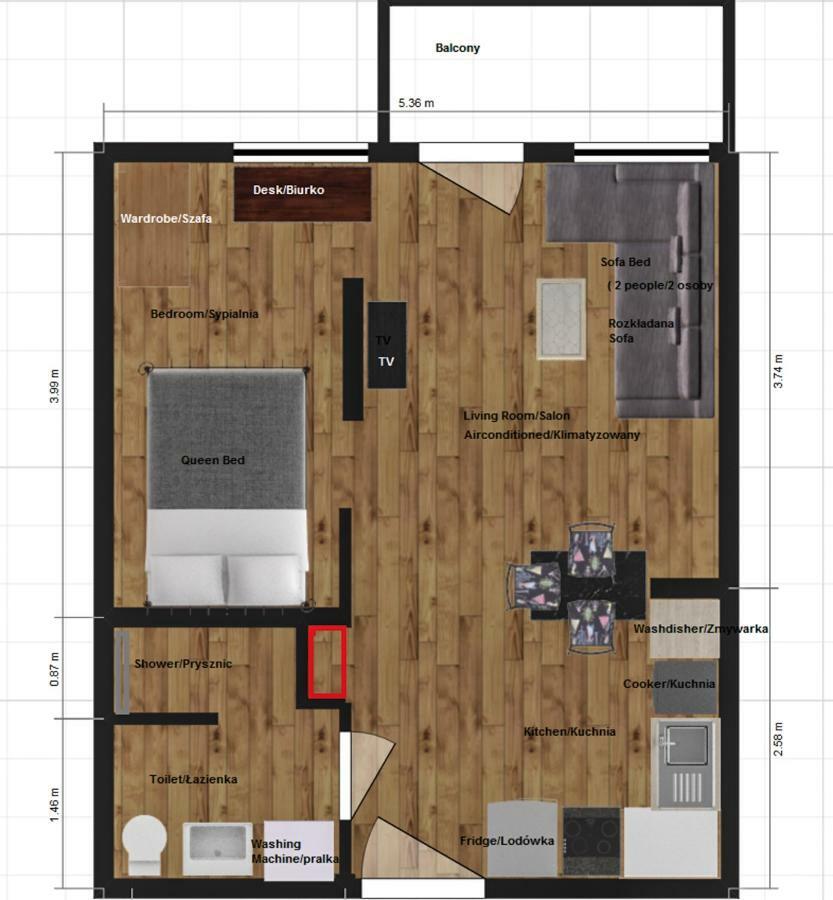 Comfort Studio Nova2 Szczecin Ngoại thất bức ảnh